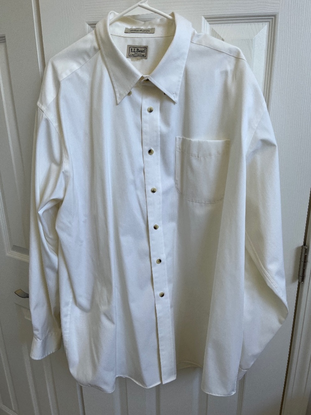 L. L. Bean Men’s button down shirt, size XXL